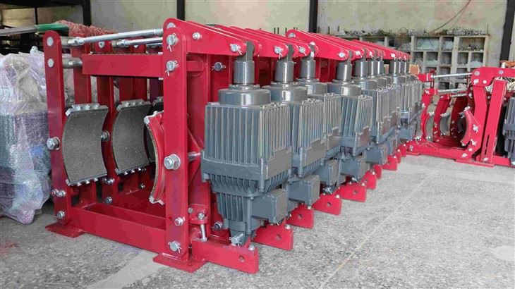 YWZ4 rūpnieciskās trumuļa bremzes